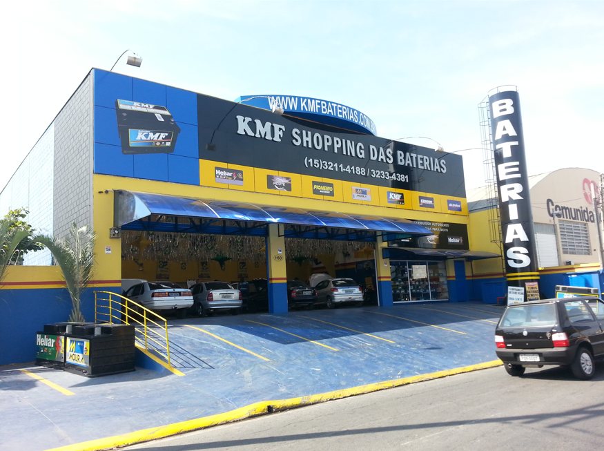 KMF Baterias — Revestimento em ACM